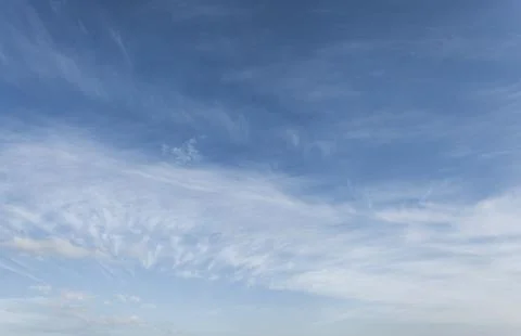 Blue sky with cloud Stock Photos