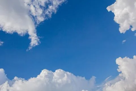Blue sky cloud Stock Photos