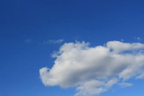 Blue sky with cloud Stock Photos