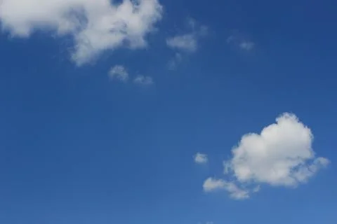 Blue sky with cloud Stock Photos
