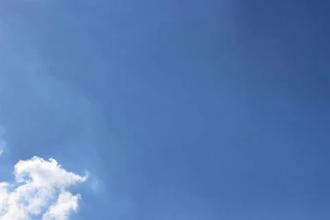 Blue sky with cloud Stock Photos