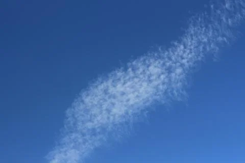 Blue sky with cloud Stock Photos