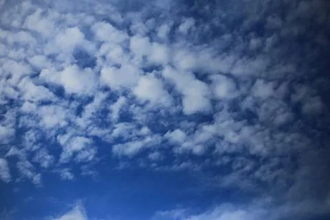 Blue sky with cloud Stock Photos