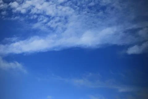 Blue sky with cloud Stock Photos