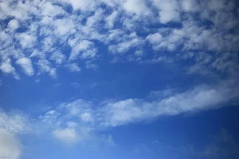 Blue sky with cloud Stock Photos