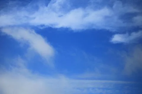 Blue sky with cloud Stock Photos