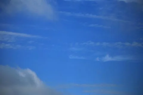 Blue sky with cloud Stock Photos