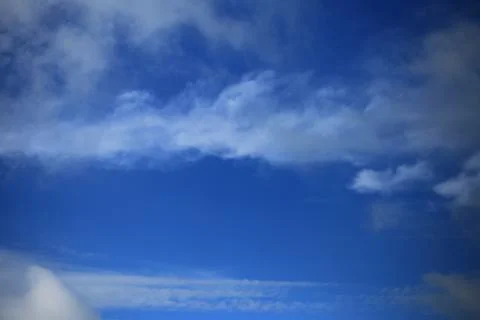 Blue sky with cloud Stock Photos