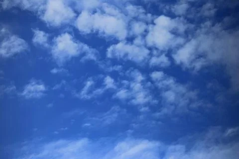 Blue sky with cloud Stock Photos