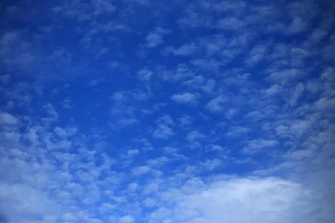 Blue sky with cloud Stock Photos