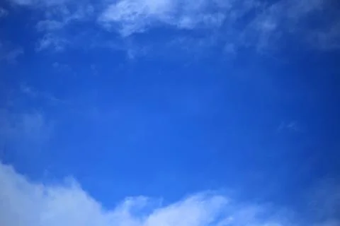 Blue sky with cloud Stock Photos