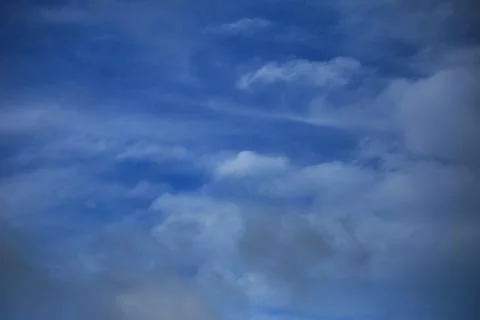 Blue sky with cloud Stock Photos