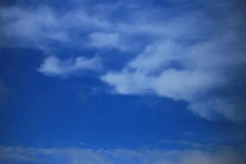 Blue sky with cloud Stock Photos