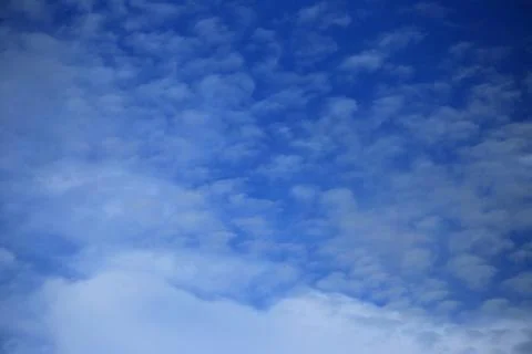 Blue sky with cloud Stock Photos
