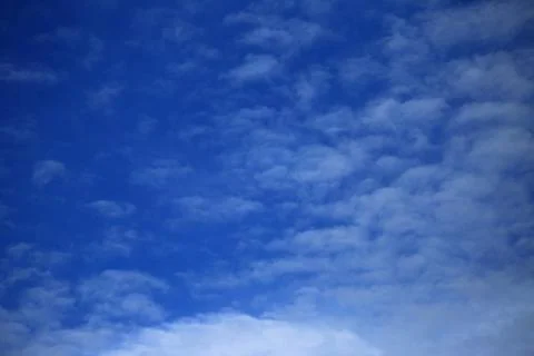 Blue sky with cloud Stock Photos