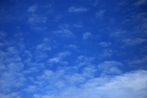 Blue sky with cloud Stock Photos