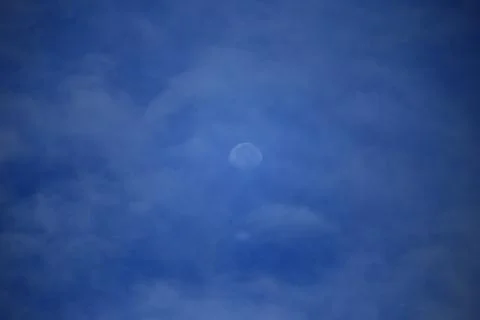 Blue sky with cloud Stock Photos