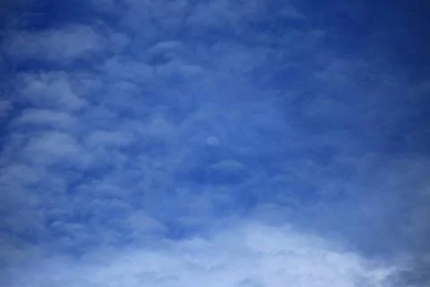 Blue sky with cloud Stock Photos