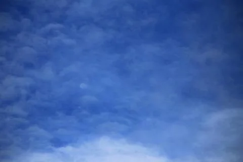 Blue sky with cloud Stock Photos