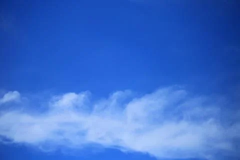 Blue sky with cloud Stock Photos
