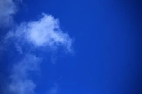 Blue sky with cloud Stock Photos