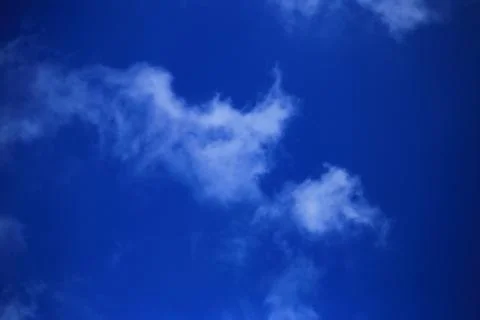Blue sky with cloud Stock Photos