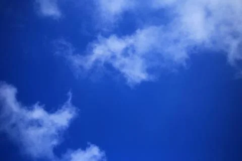 Blue sky with cloud Stock Photos