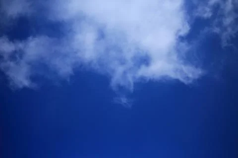 Blue sky with cloud Stock Photos