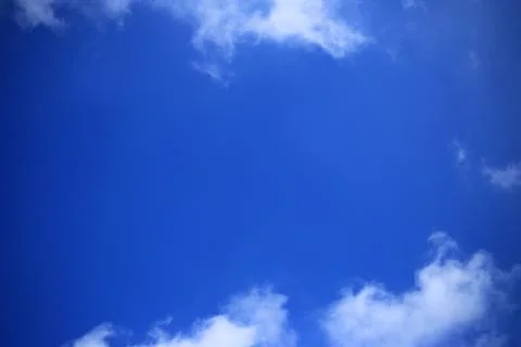 Blue sky with cloud Stock Photos