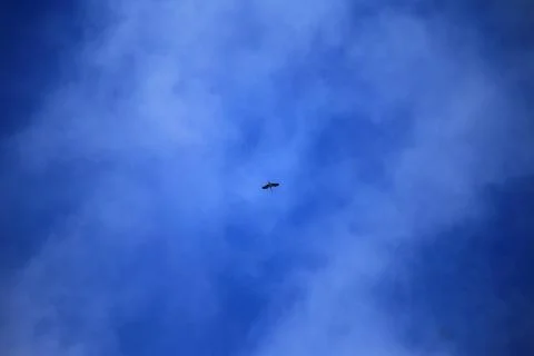 Blue sky with cloud Stock Photos