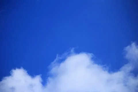 Blue sky with cloud Stock Photos