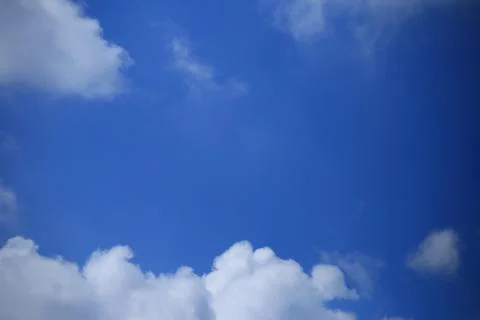Blue sky with cloud Stock Photos