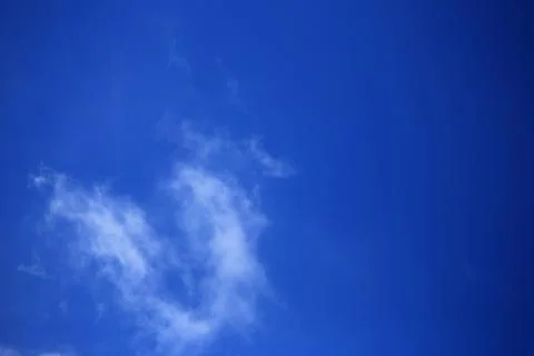 Blue sky with cloud Stock Photos