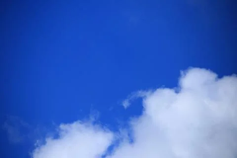Blue sky with cloud Stock Photos