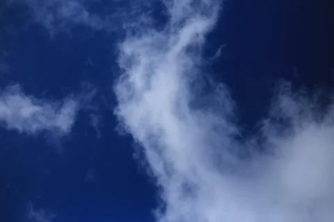 Blue sky with cloud Stock Photos