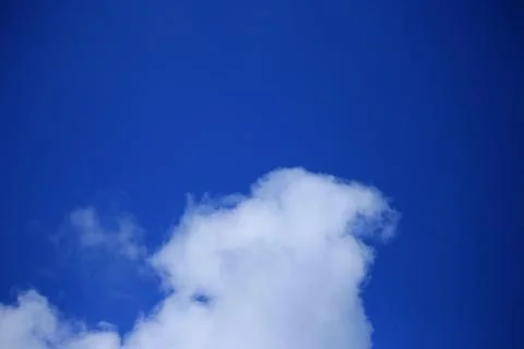 Blue sky with cloud Stock Photos