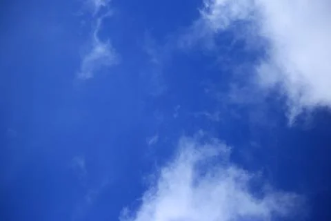 Blue sky with cloud Stock Photos