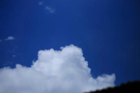Blue sky with cloud Stock Photos