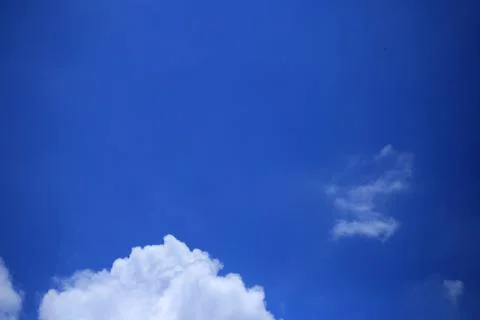 Blue sky with cloud Stock Photos