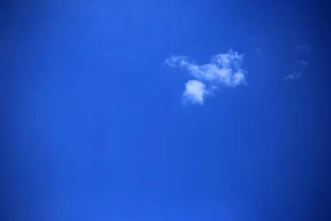 Blue sky with cloud Stock Photos