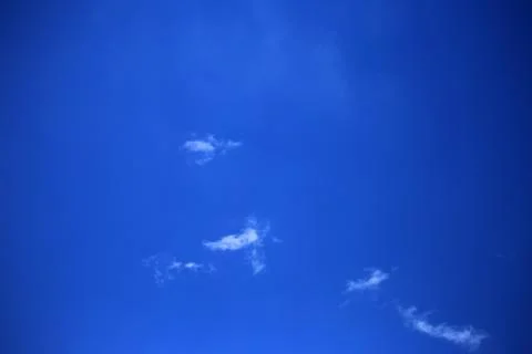 Blue sky with cloud Stock Photos