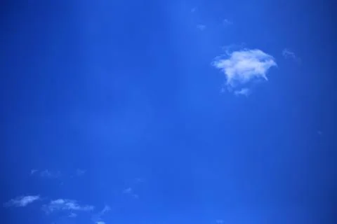 Blue sky with cloud Stock Photos