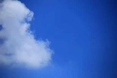 Blue sky with cloud Stock Photos