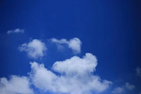 Blue sky with cloud Stock Photos