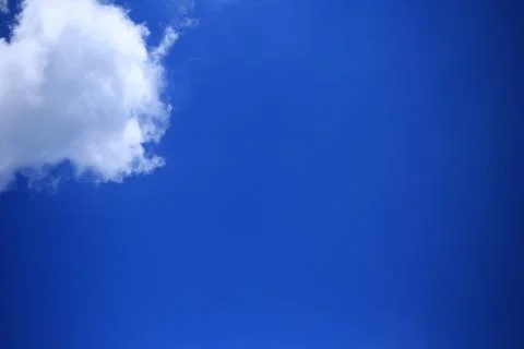 Blue sky with cloud Stock Photos