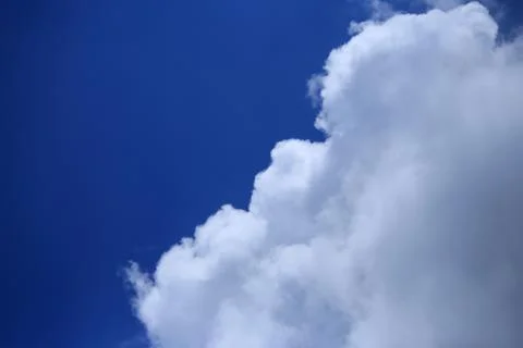 Blue sky with cloud Stock Photos