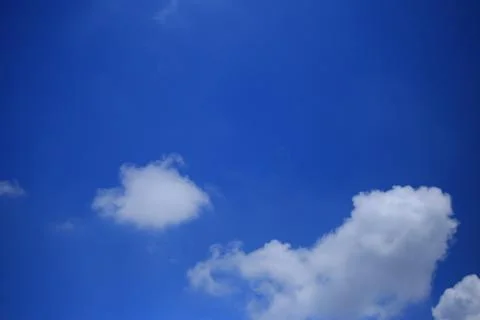 Blue sky with cloud Stock Photos