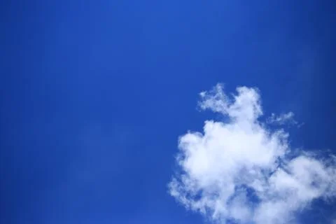 Blue sky with cloud Stock Photos