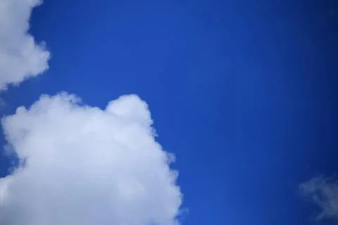 Blue sky with cloud Stock Photos