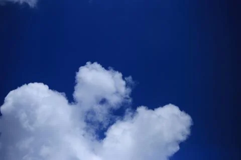 Blue sky with cloud Stock Photos